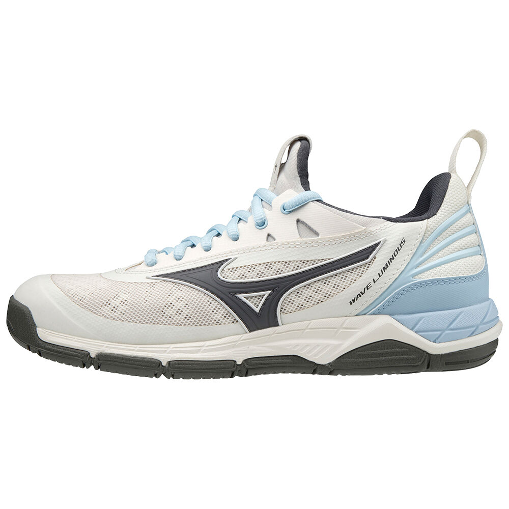 Sapatilhas Voleibol Mizuno Wave Luminous - Mulher - Branco/Cinzentas - CRKSW0948